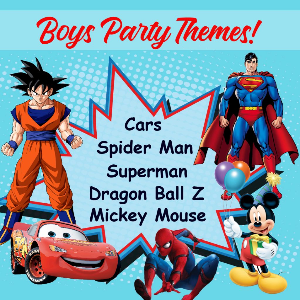 Party Themes - Rooms498-theme-party-events-package-boys-design-rooms498.com